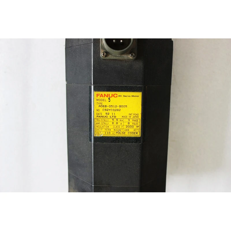 Fanuc servo motor A06B-0512-B005 servo motor fanuc provide repair service