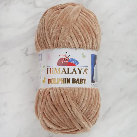 Himalaya Dolphin Baby Yarn Soft Super Bulky Very Thick Knitting Crochet Velvet Chenille Dolce Yonca Alize Velluto Wool Amigurumi