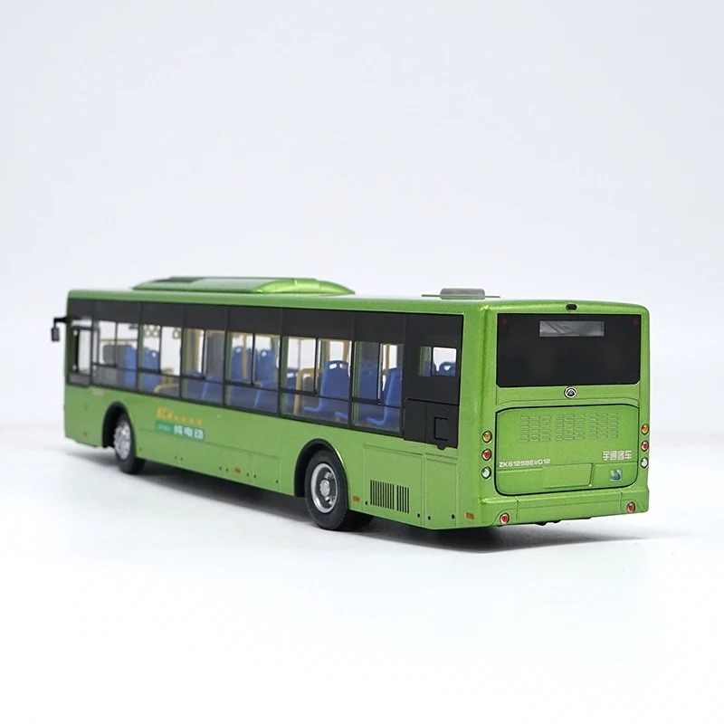 Original Collectible Alloy Model Gift 1:42 Original Yutong E12 Pure Electric Bus City Transit Bus Vehicle Toy Model for Christma