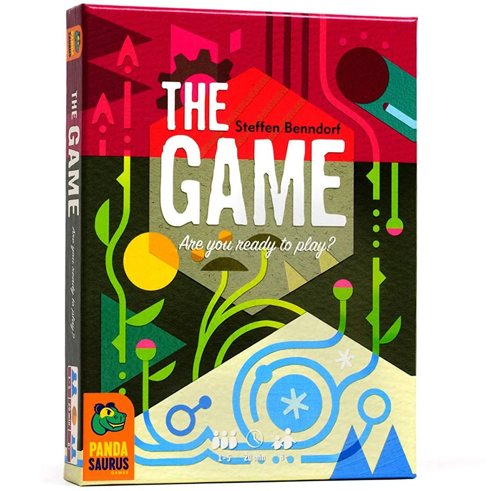 the Game Steffen Benndorf Pandasaurus Games The Game Family Friendly Board Adult Card Games for Adults Teens Kids Mind Fulness