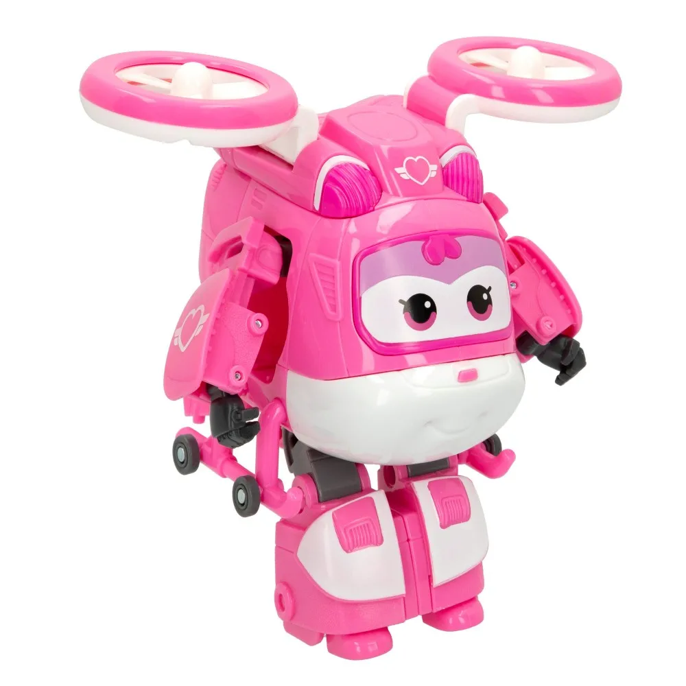 Super Wings Dizzy transformable helicopter Super Charge