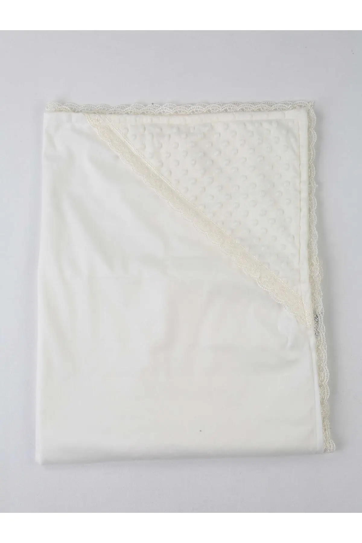 White 85 X85 cm Baby Swaddle Blanket