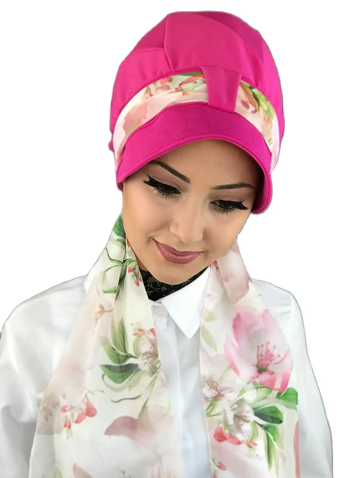 New Fashion 2022 Islamic 1headscarf Turban Spring Summer Season Shawl Chiffon Women's Seasonal Scarf Bonnet One-piece Foulard Hat