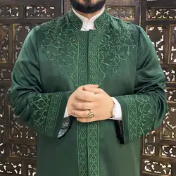 2021simple new robe Saudi Arabia Muslim dresses Qamis man jubba thobe robe Dubai abaya Muslim products gomis homme