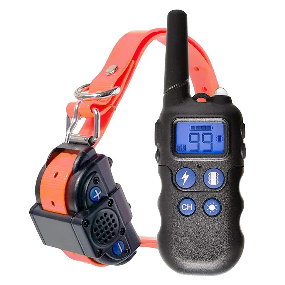 Remote Control Rechargeable Dog Training Collar With Walkie Talkie And Waterproof Receiver With 1/2/3 Collars