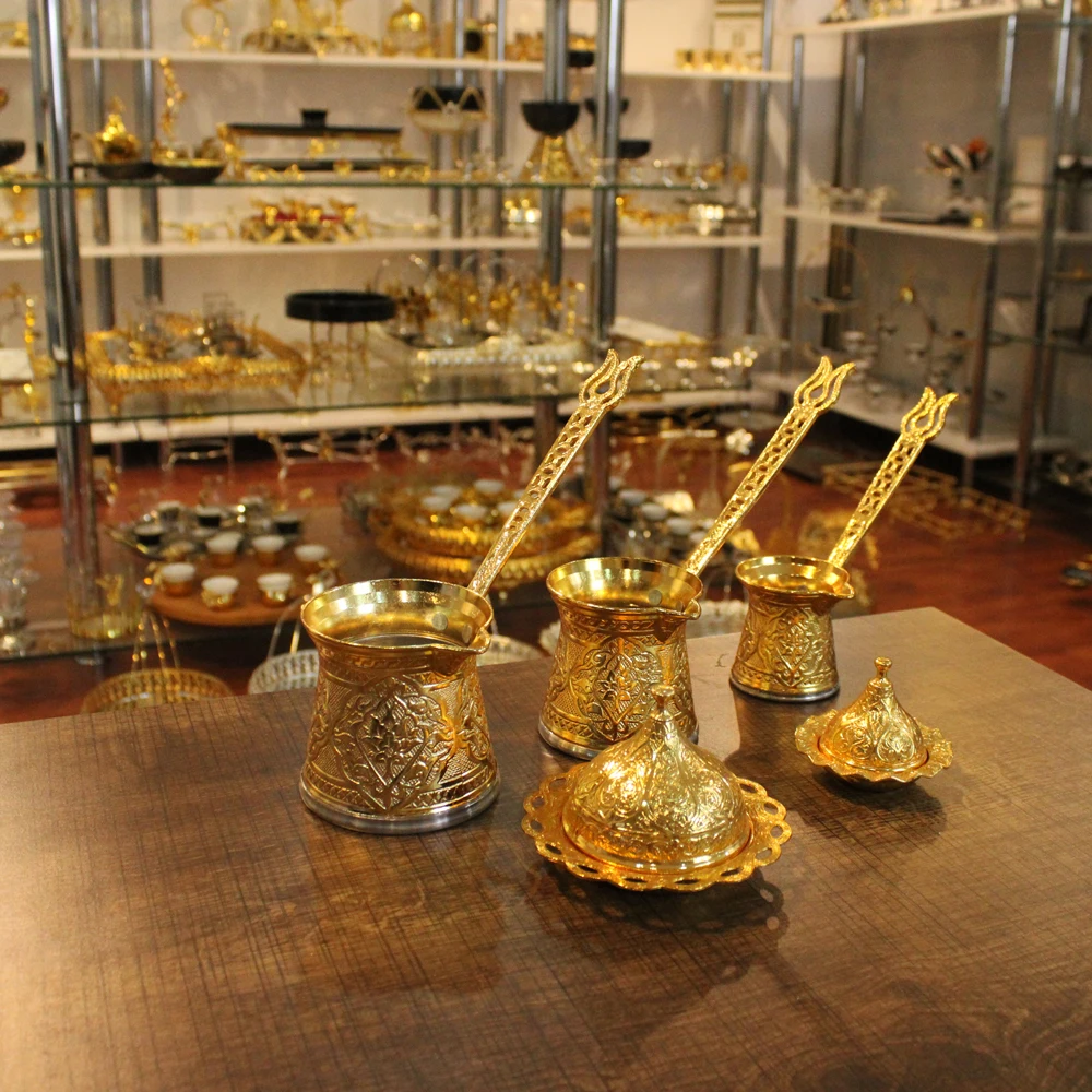 توليب هوم اكسسوارات-طقم إبريق قهوة تركي