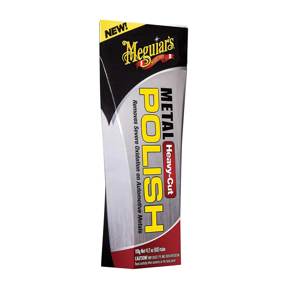 Meguiar's 82368 cleaner for Metal Heavy Metal Cut, 120 g