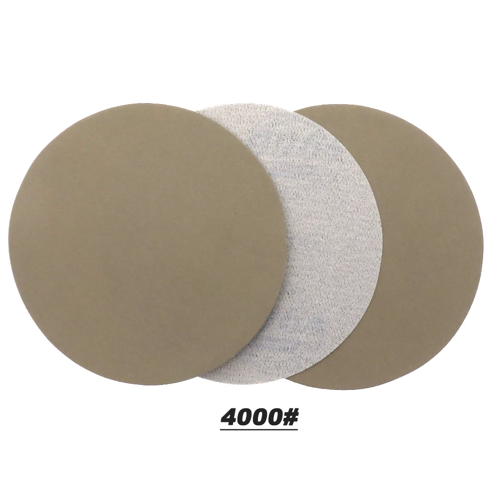 5 Inch Dry & Wet Sanding Discs 125 mm Assorted 1000/2000/3000/4000/5000 Hook and Loop Sandpaper Disk Sanding Sheet for Polishing