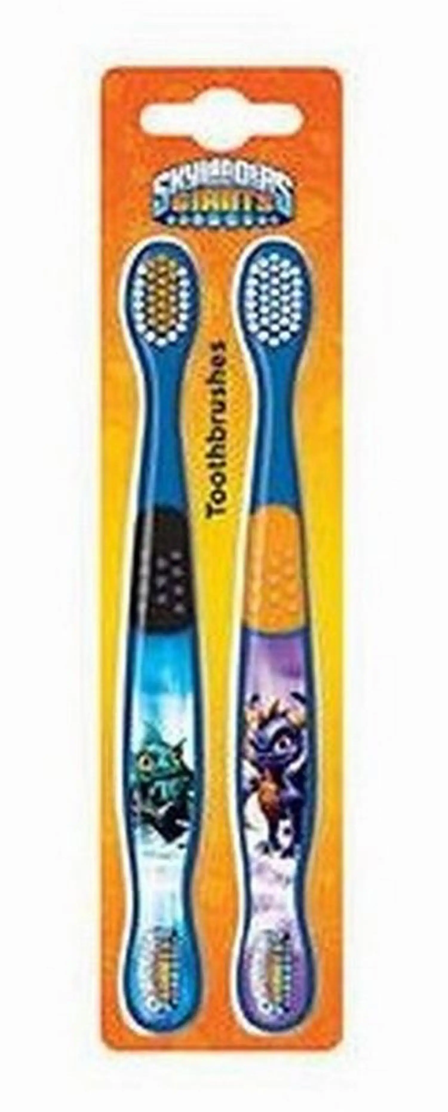 Set 2 toothbrushes Skylanders accessories higuiene personal child collectible