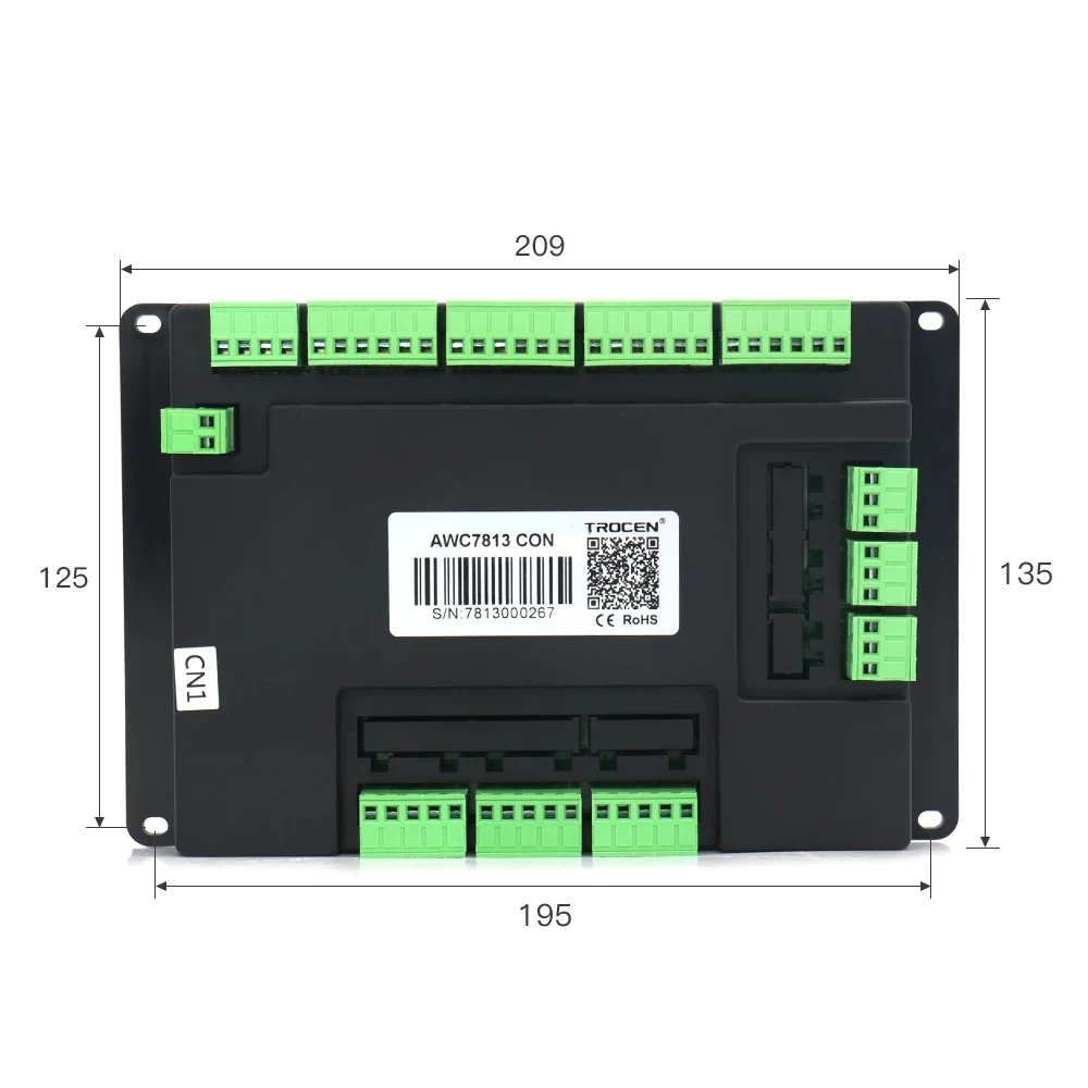 Il sistema DSP controller laser Co2 originale Trocen AWC7813 sostituisce AWC708 per AWC708s / AWC708c Lite/AWC708c plus/RD6442G/RD6445G