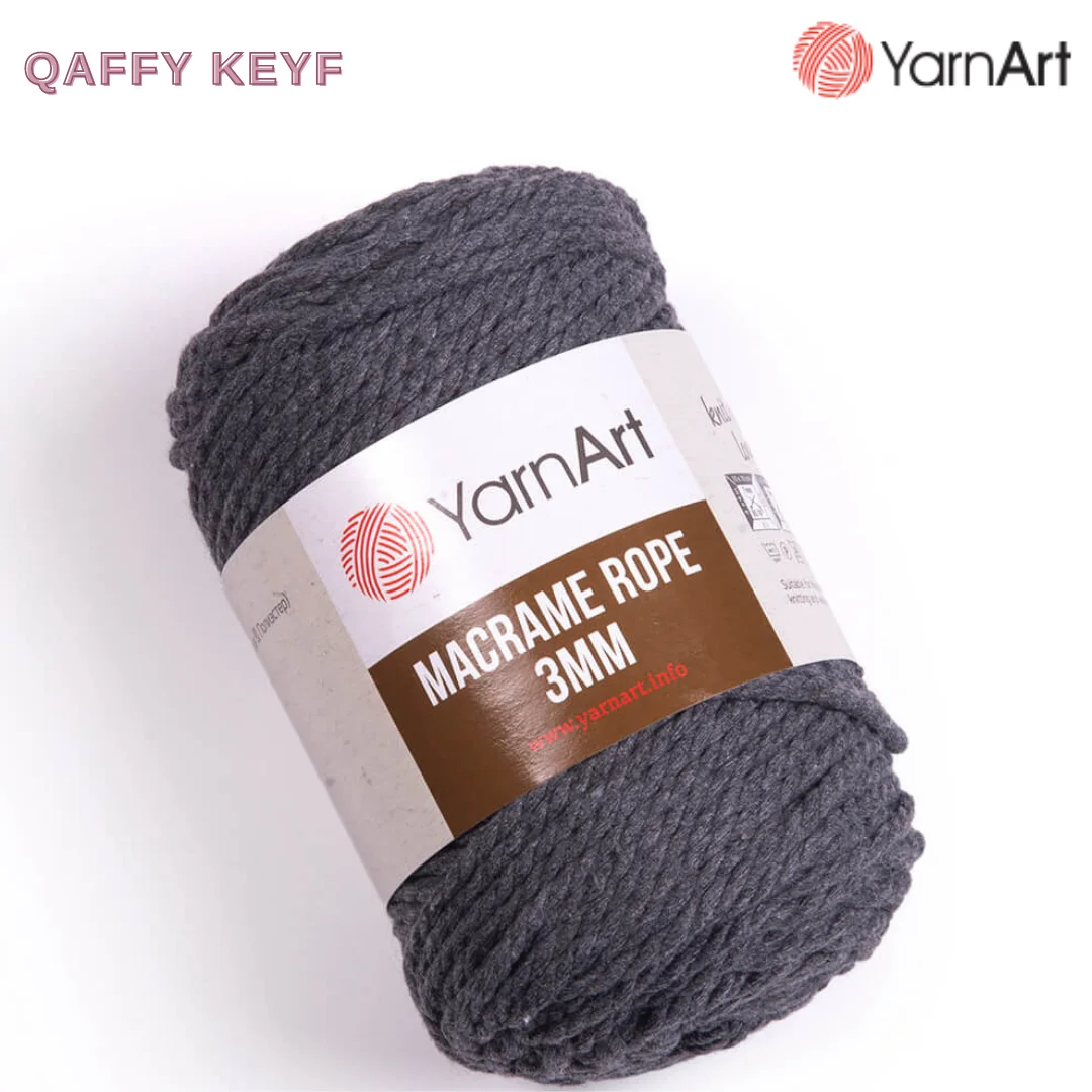 Yarnart Macrome Rope 3mm Super Macrome torby przędzy dzianiny lalki nici przędzy na drutach i szydełka Tricots DIY pętli
