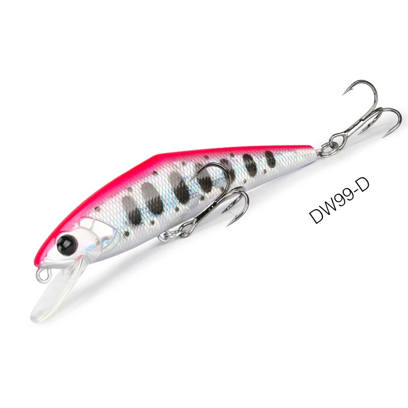 TSURINOYA Sinking Minnow Vissen Lokken 85S Lage Snelheid 0.6 m/s 85mm 14.7g Forel Kunstmatige Harde Aas Streamen Baars Bass Wobblers