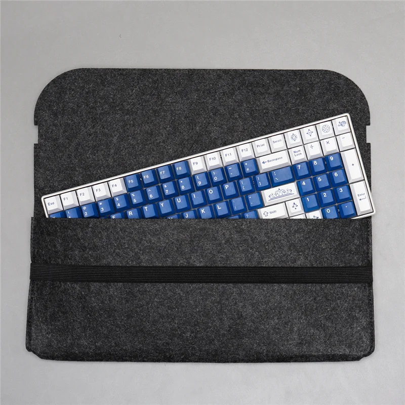 Portable Keyboard Storage Bag For MX Keys Advanced Wireless Mechanical Keyboard Protective Case Dust and Scratch Resistant