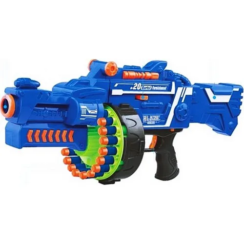 Blaze Storm Sponge Scorer Gun, Plastic Child Gun Soft Bullet Gun, Toy Gun 7050