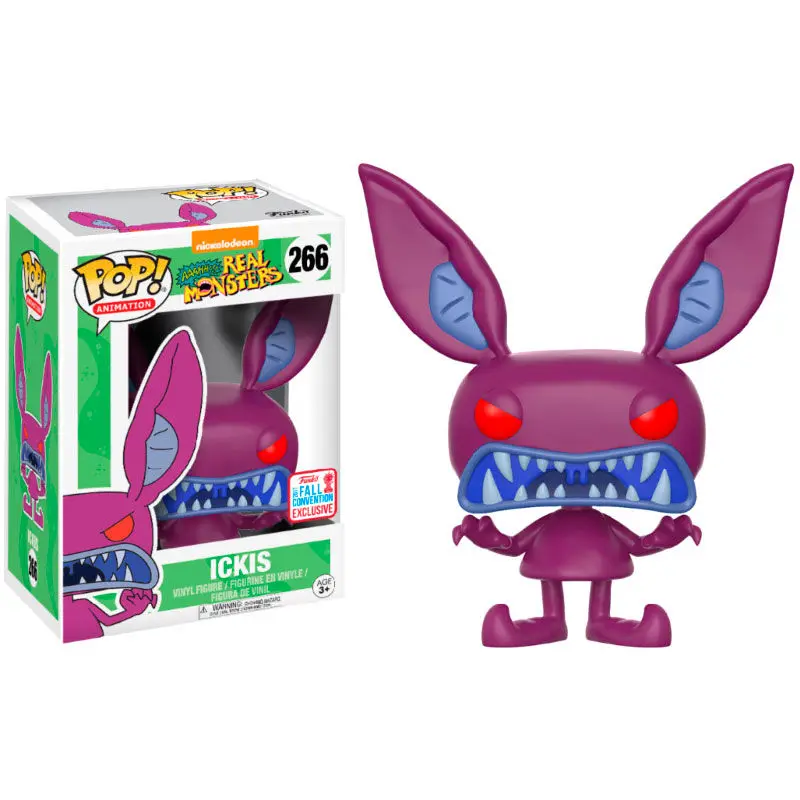 Funko POP figure Ahh! Real Monsters Ickis 2017 Fall Convention Exclusive 266 official product