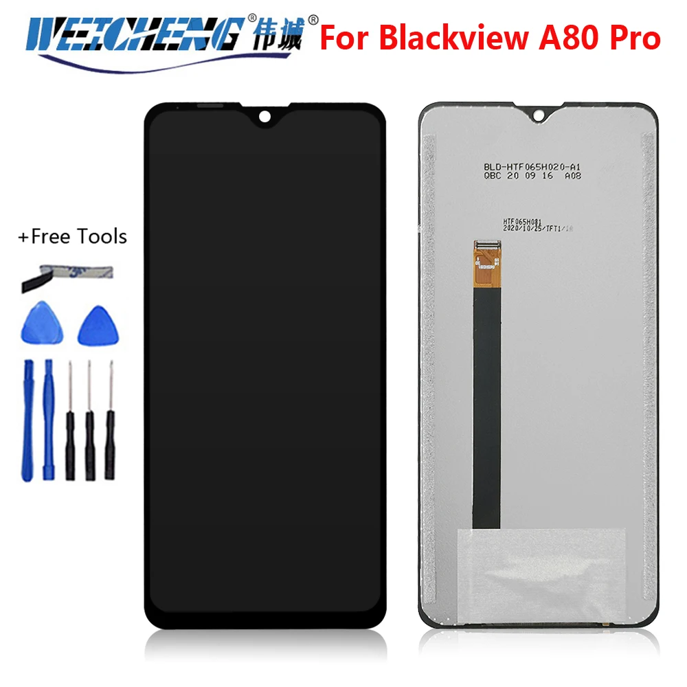 For Blackview A80 Pro LCD Display Touch Screen Digitizer Assembly Repair LCD For Blackivew A80S A80 Plus LCD Sensor Screen