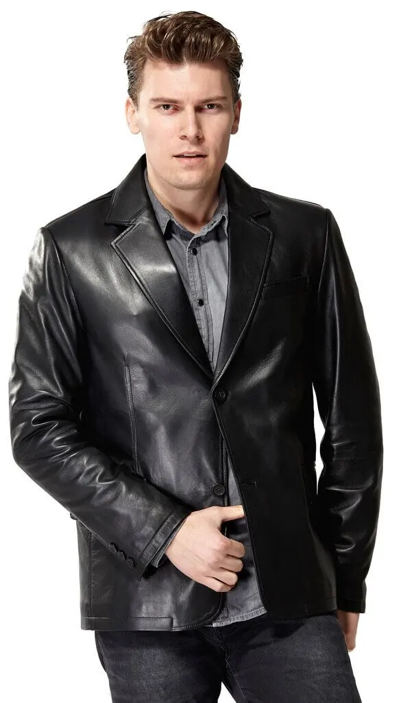 Air vent holder Black Leather Jacket Original Lambskin autunno inverno 2022 Biker Slim Large Size VintageTürkiye