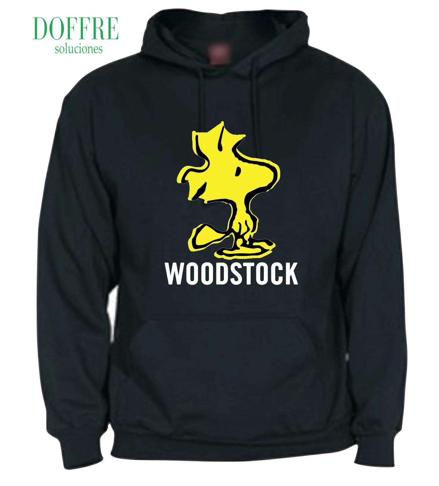 Hoodie type THE WOODSTOCK clothing men women and boys