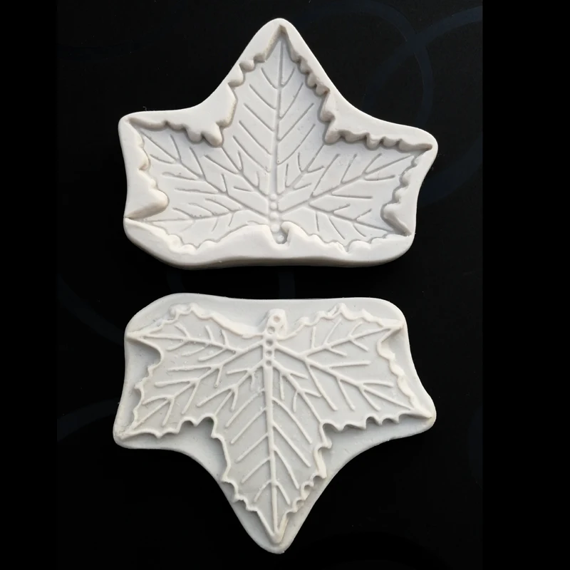 Large NEW Maple Leaf Veiners Silicone Mold Flower Making GumPaste Floral Petal Fondant Cake Decorating Tools M2491