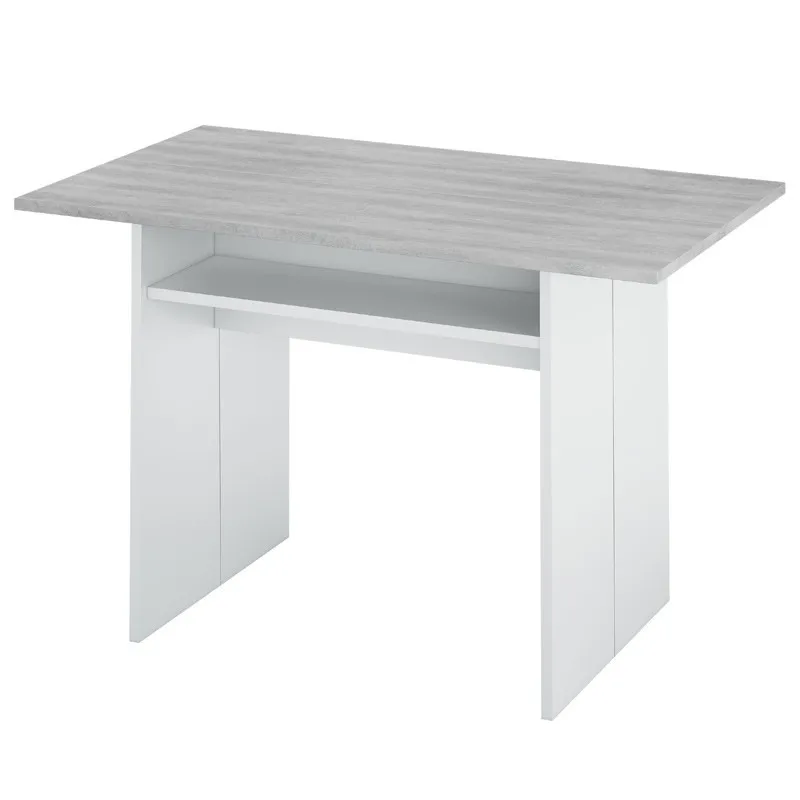 Drop-down console table, extendable kitchen table open book type. Closed table measures: 77x120x35 cm