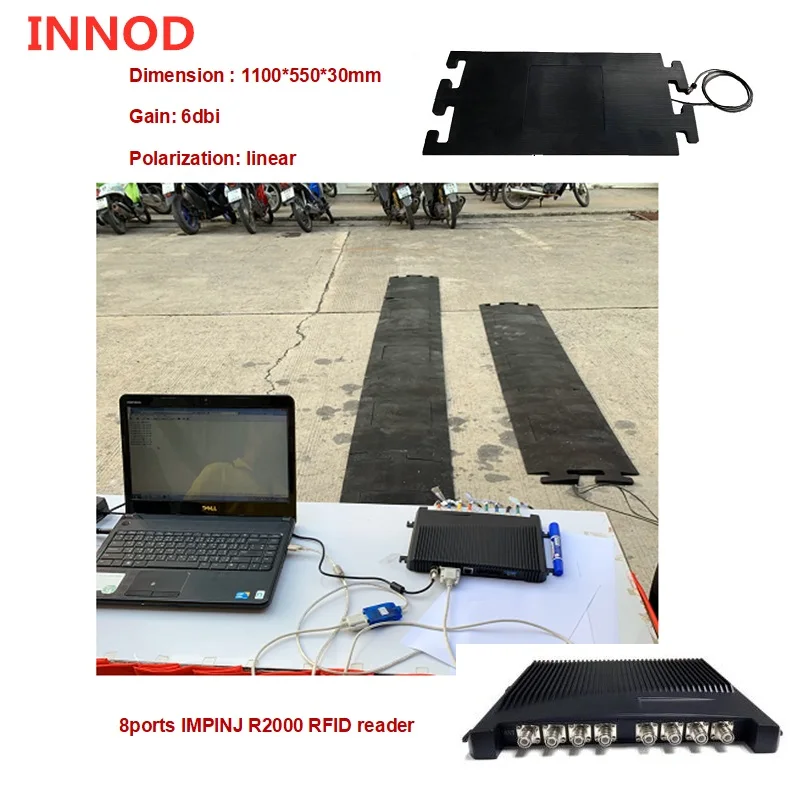 rfid uhf antenna ground 915mhz 868mhz anti high pressure durable life uhf rfid timing floor mat antenna 6dBi linear Polarization