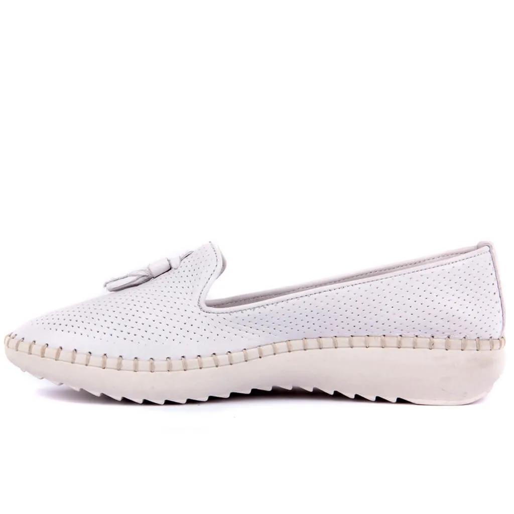 Voile-Lakers Blanc Femmes Chaussures Décontractées