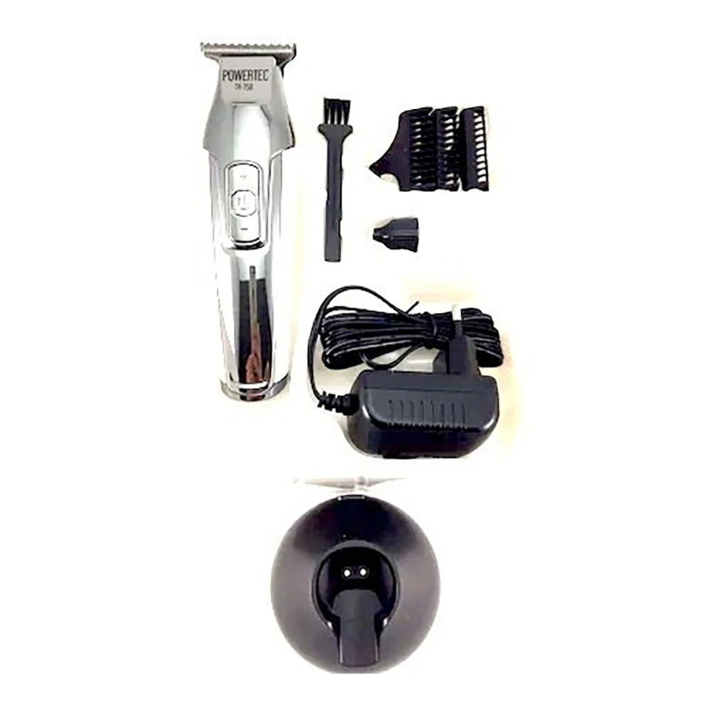 Máquina de barbear profissional bateria de lítio uso sem fio 3 estágios velocidade de trabalho rápido sistema de carregamento silencioso e poderoso clipper navalha