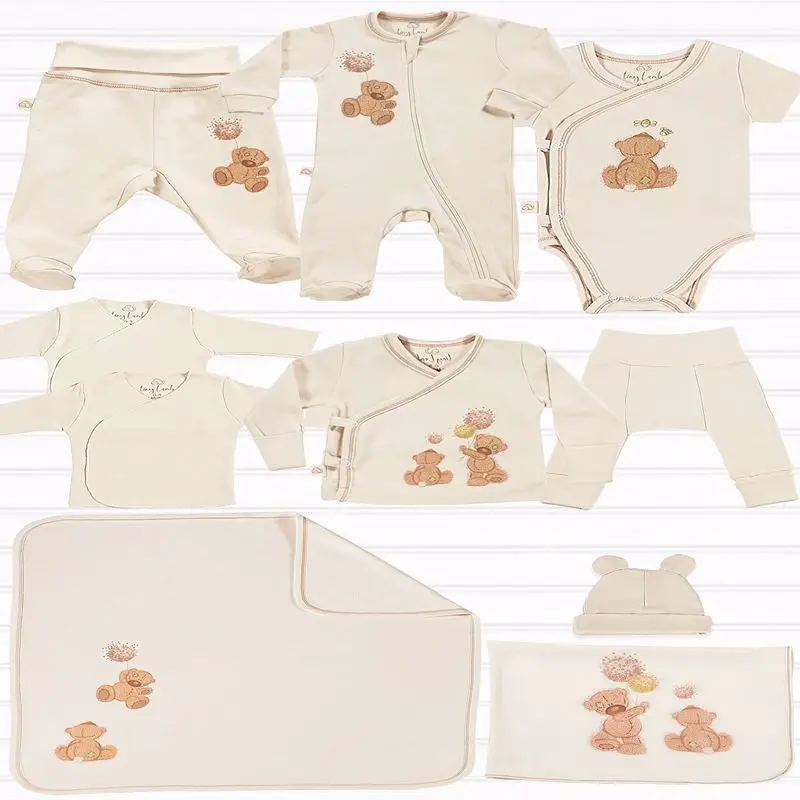 100% Organic Cotton Anti Allergic Premium 1st Quality Newborn Set Types Boys Girls Baby ProductsPromotional Prices Tested 2022