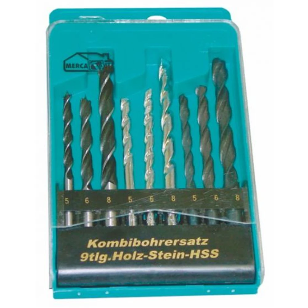 Mixed Global drill bits set 9 Pcs