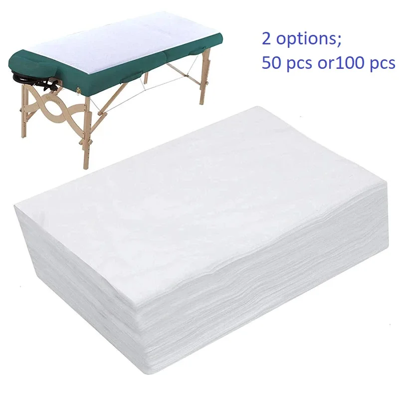 Cosmonis Disposable Elastic Stretcher Cover Bed Massage Table Beauty Care Accessories Hospital Underpad Hotel House