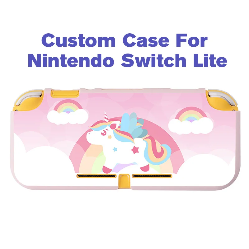 Nintendo Switch lite用のカスタマイズ可能なケース,保護カバー