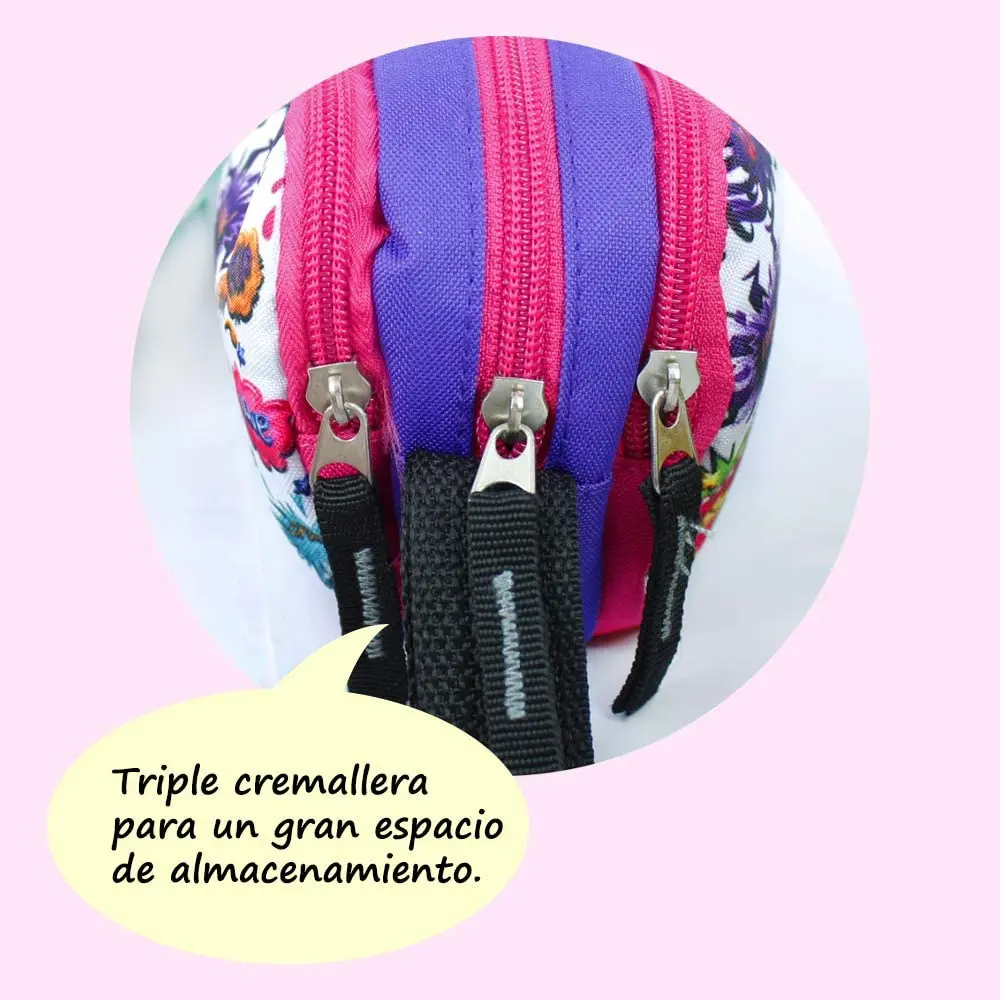 STARPLAST 3 Zippers 3 Zippers 3 Zippers 3 Zippers Case Large Capacity Multi-purpose School Use image 4