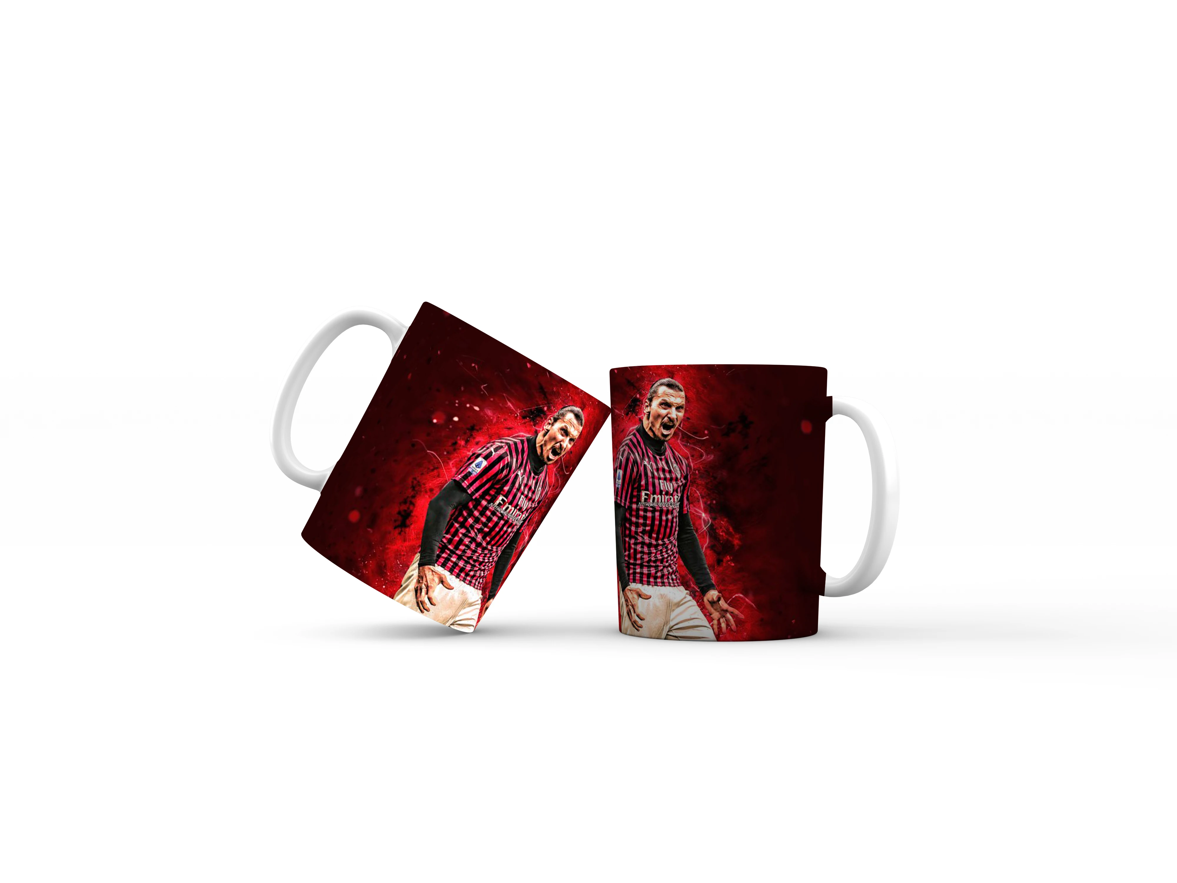 Zlatan Pizza Mug Cup Animated Cool Mugs Normal Size Tea Milk Coffee Cups Fan Collection Tea Cup Coffee Mug Ar