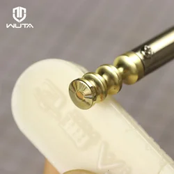 WUTA 1pcs Professinal Leather Craft Edge Polishing Wax Firm Mill Edge Wax DIY Handmade Processing Grinding Tool 3Color Available