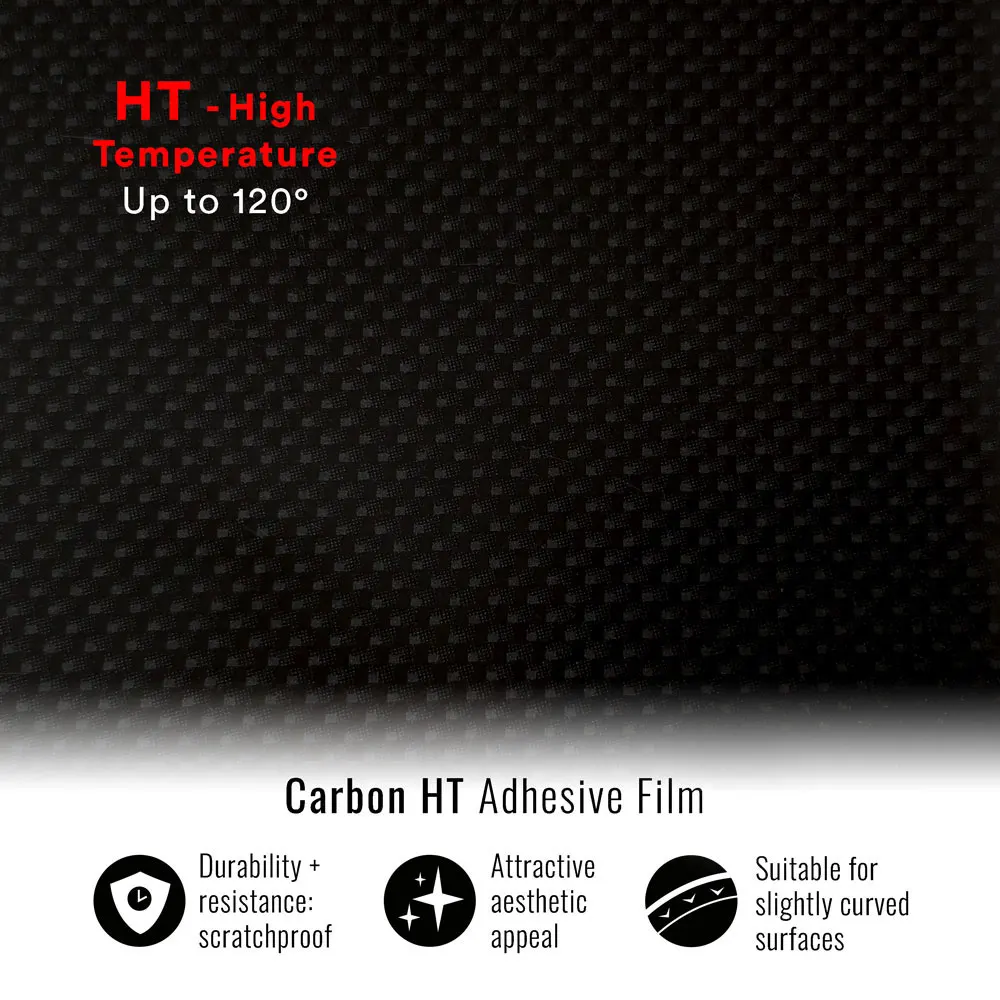 Adhesive film for Car Wrapping, carbon high Temperature