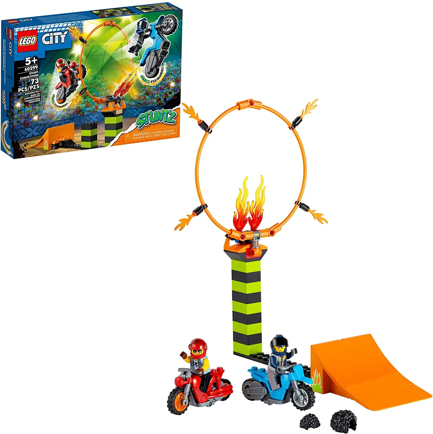 LEGO 60299 City Stuntz Stunt Competition Set with Motorbikes – סקירת מוצר ותובנות מנוסה