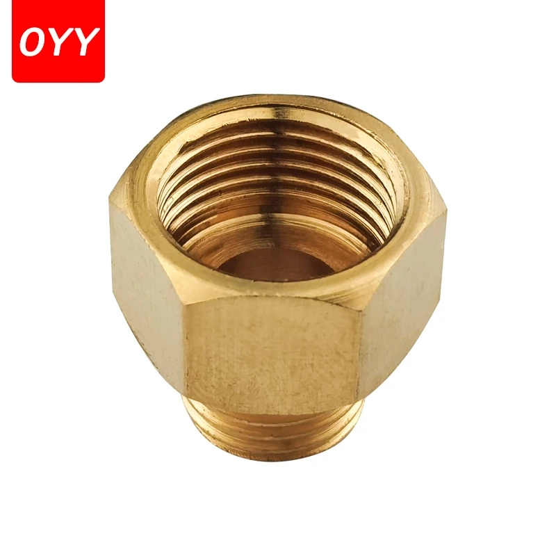 1Pcs Man-vrouw Thread Messing Pijp Connectors Messing Koppeling Adapter Schroefdraad Fitting 1/8 \