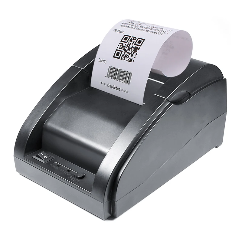 58MM USB+Bluetooth Thermal Receipt Printer High Speed Printing 80mm/sec, Compatible with ESC/POS Print Commands 58K