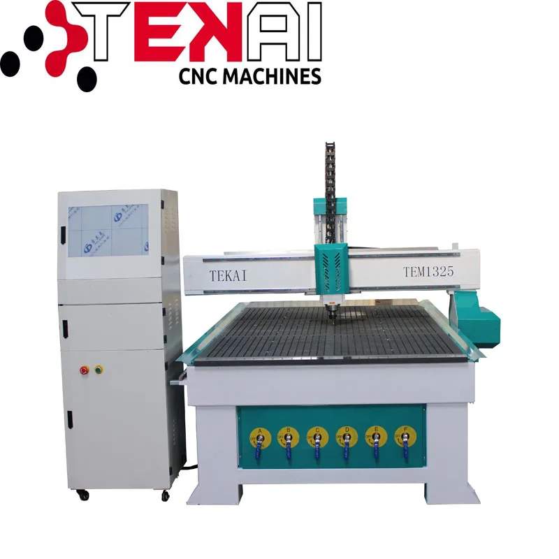 Jinan TEKAI Woodworking CNC Router Machine Aluminum Cut Machine Foam Rubber Cutting 3d Wood Carving Machines For Sale