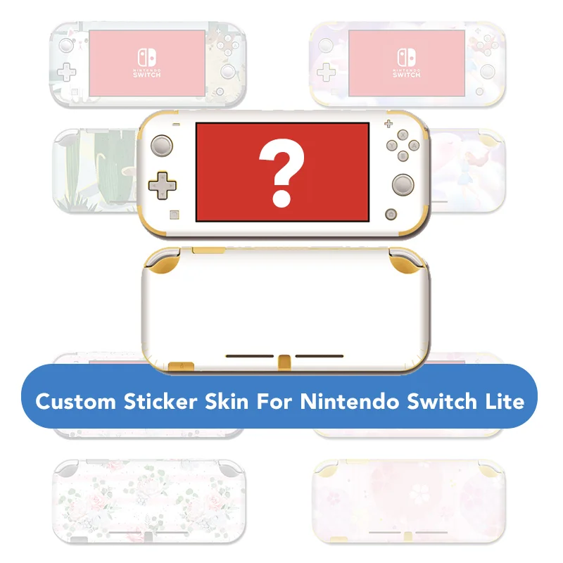 

For Nintendo Switch Lite Custom Sticker Skin Kawaii Cute Pattern Create Your Own Vinyl Decal Cover