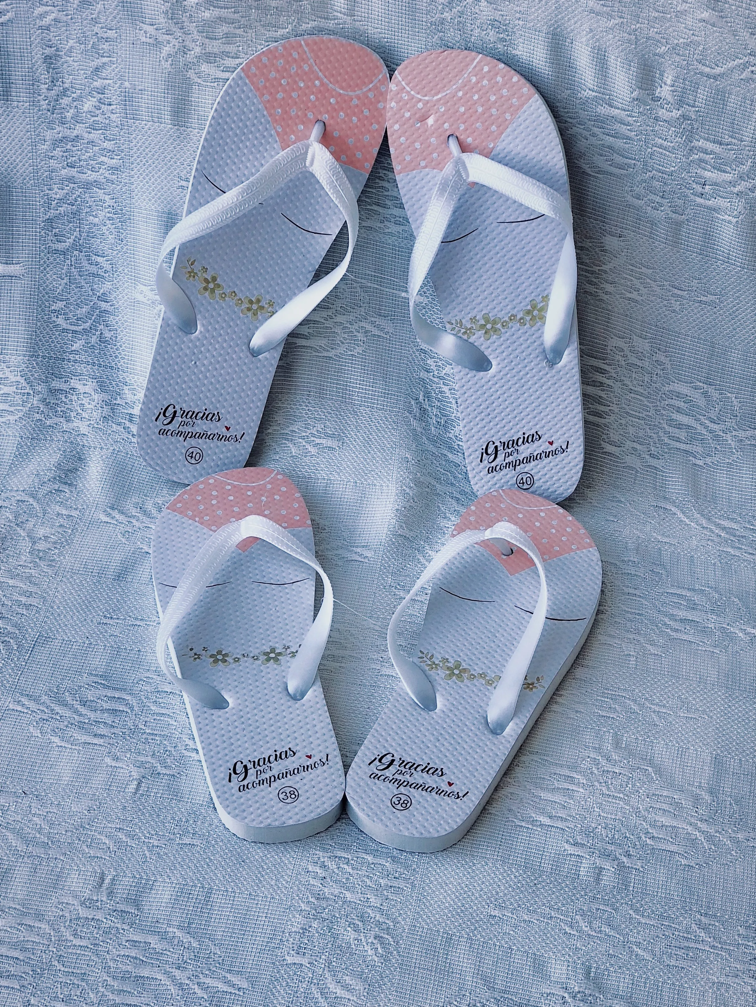 Wit Clanclas Pra Bruiloft Pack 10 Pairs