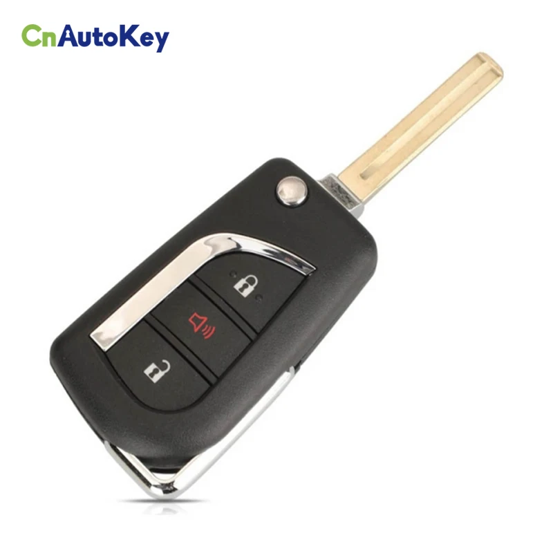 CN007268 Aftermarket For Toyota Hilux 2015+ Flip Remote Key 433MHz 8A Chip FCC: BA2TA 89070-0KB40