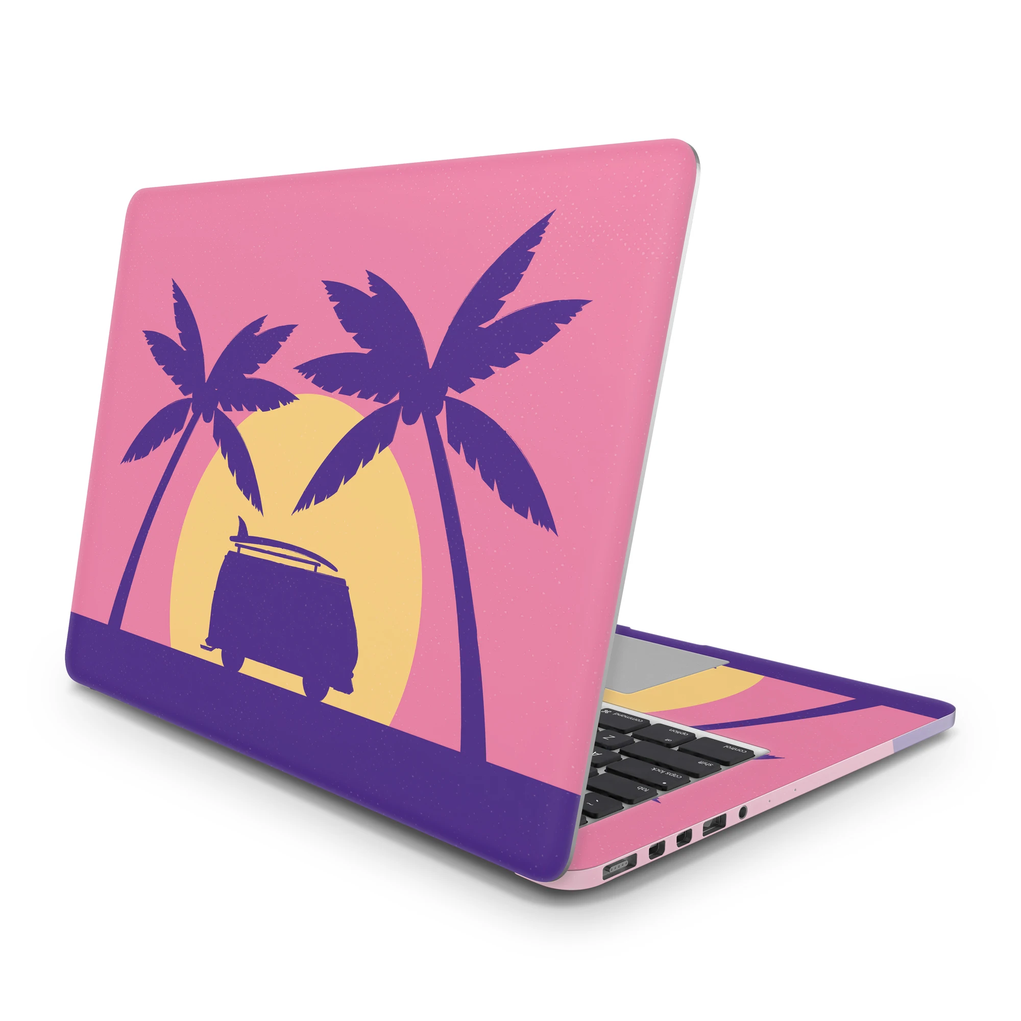 Sticker Master Palm Trees And Caravan Laptop Vinyl Sticker Skin Cover For 10 12 13 14 15.4 15.6 16 17 19 