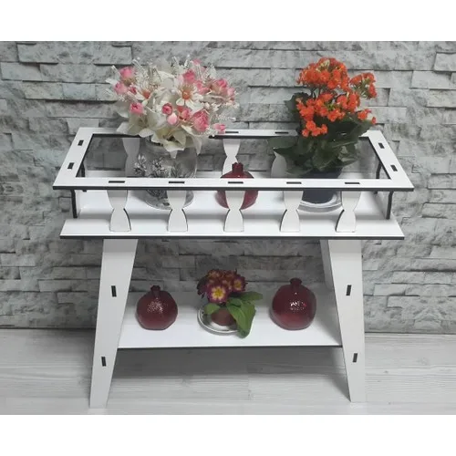 Boss Group Wooden Coffee Table Flower Pot Flower Stand Flower Stand Multi Purpose