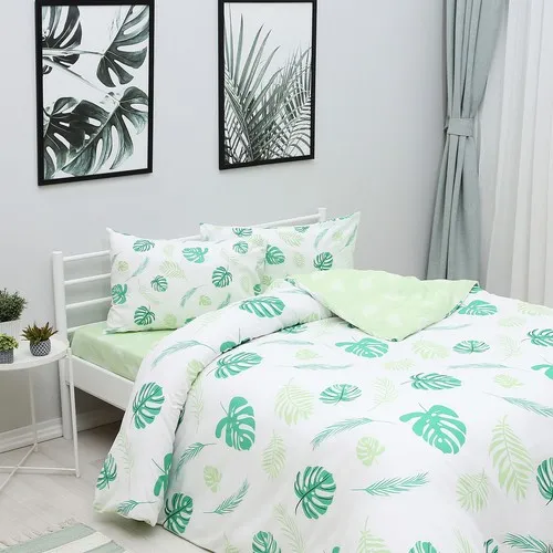 SIRMAK to Double Duvet Set - Leaves from Turkey Fast Delivery