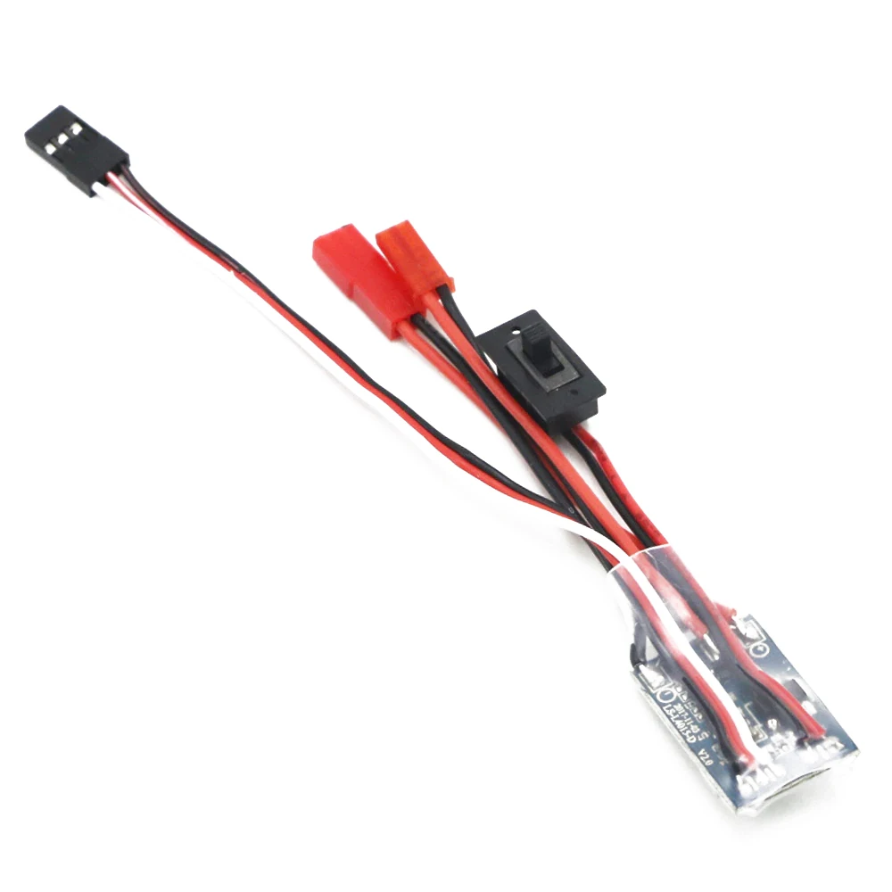 RC Car Brake 30A spazzolato ESC regolatore di velocità del motore a due vie per 1/16 1/18 1/24 Car Boat Tank Truck Buggy Monster 4WD Wltoys Toy