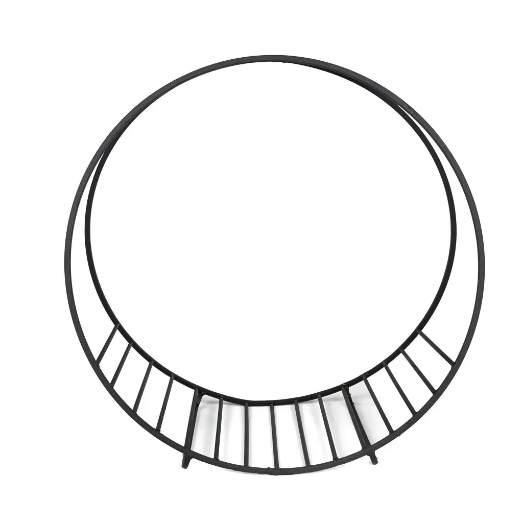 Logam Dergilik, Rak Buku Model Kotak Dekoratif Rak Buku Tempat Logam Vinil Rak Catatan WD06