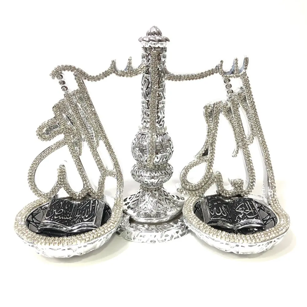 Scales of Justice Trinket Silver Trinket Gold-silver Trinket Modern Trinket Houseware Souvenir Islamic Gift Muslim Gift Decorati