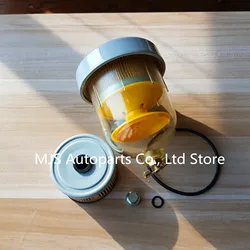 Universal DAHL65 Assembly W-30 Diesel Fuel Filter for Ship Boat Marine Water Fuel Separator Replacement 11030808152 FCO-2106