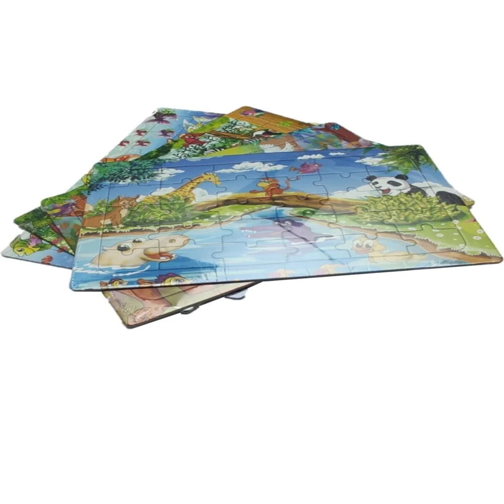 4 шт., детский Развивающий пазл